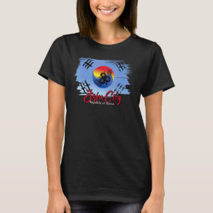 Jeju City Republic of Korea South Korea Artistic K T-Shirt