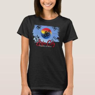 Jeju City Republic of Korea South Korea Artistic K T-Shirt