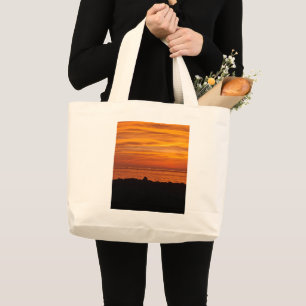 Jeju-Insel-Sonnenuntergang Korea Große Tote-Bag Jumbo Stoffbeutel