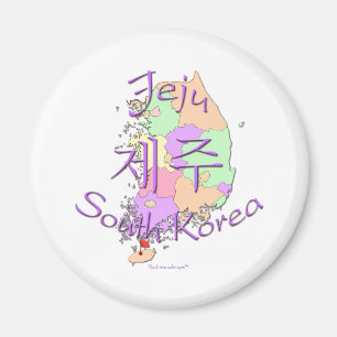 Jeju Südkorea Magnet
