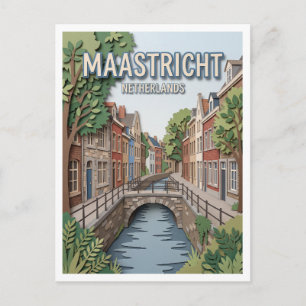 Jekerkwartier Maastricht Niederlande Postkarte