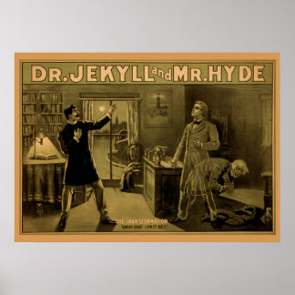 Jekyll & Hyde - Theaterposter Poster