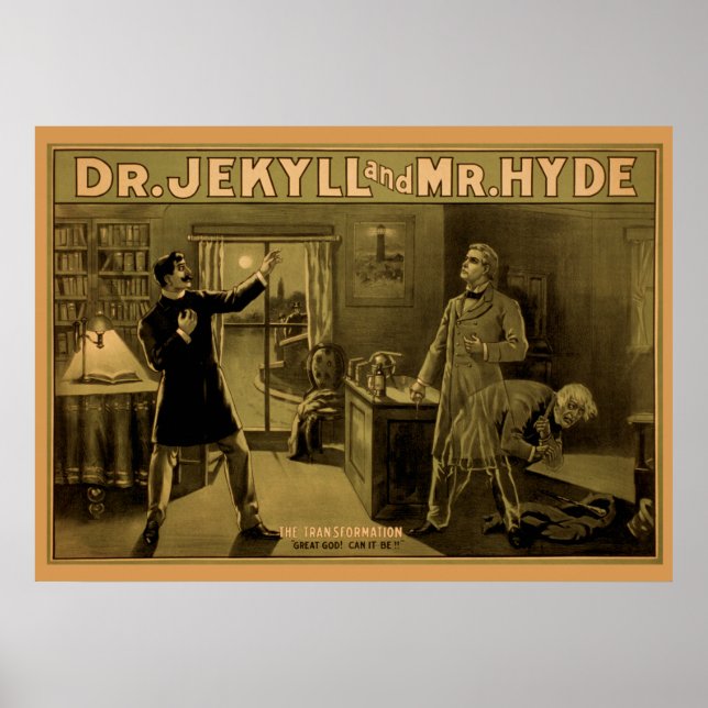 Jekyll & Hyde - Theaterposter Poster (Vorne)