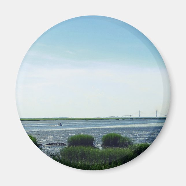 Jekyll Island Dock Magnet (Vorne)