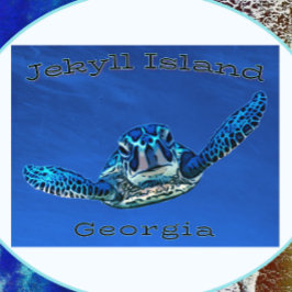 Jekyll Island Georgia Postkarte