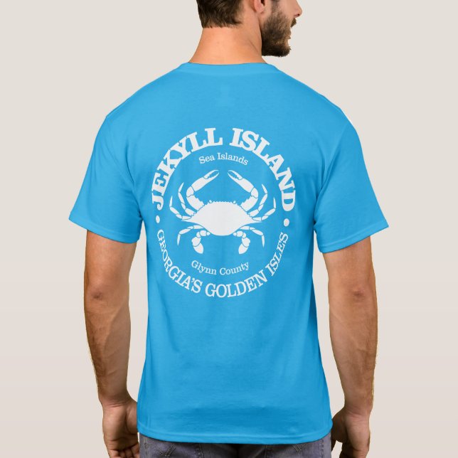Jekyll Island (Krabbe) T-Shirt (Rückseite)