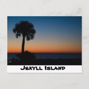 Jekyll Island Sunrise Postkarte