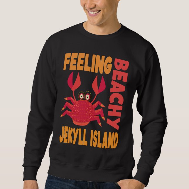 Jekyll Island Urlaub Sommer Angebot Sweatshirt (Vorderseite)