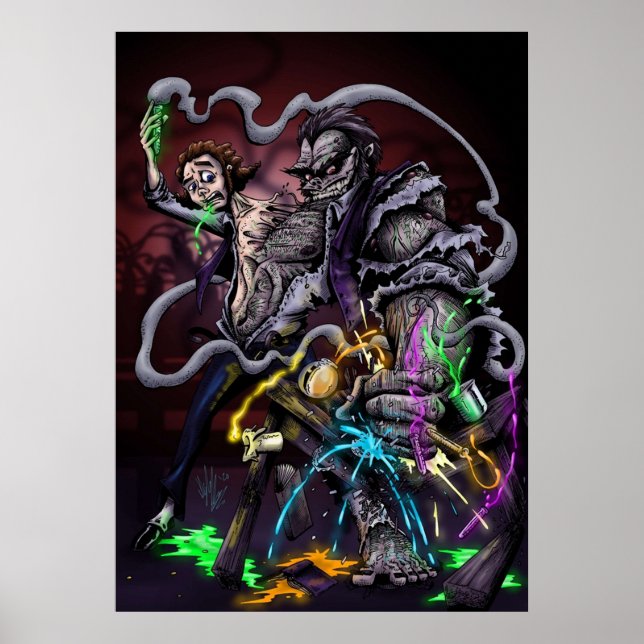 Jekyll und Hyde Poster (Vorne)