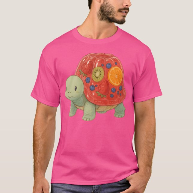 Jell-O Muschel Turtle T-Shirt (Vorderseite)
