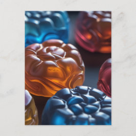 Jellied Candy Fun Postkarte