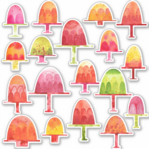 Jellies Dessert Aufkleber