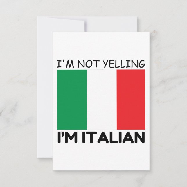 JELLING ITALIENISCH DANKESKARTE (Vorderseite)