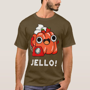Jello Niedlich Jello on Phone Pub T-Shirt