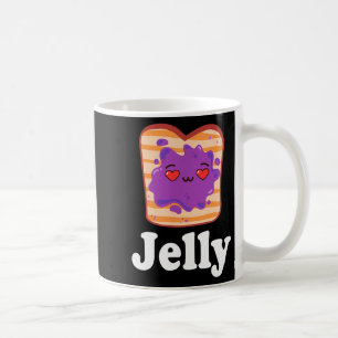 Jelly & Erdnussbutter Valentinstag Er & Si Kaffeetasse