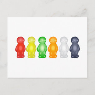 Jelly Babies Postkarte