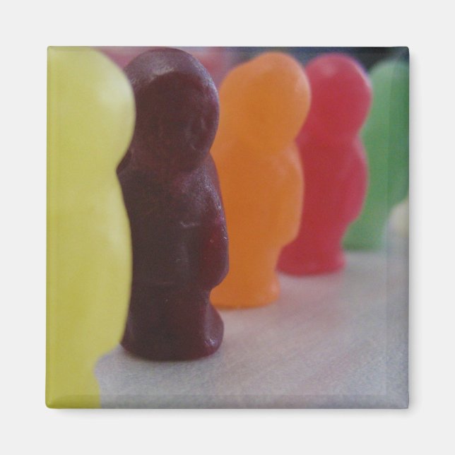Jelly Babys auf Parade Magnet (Vorne)
