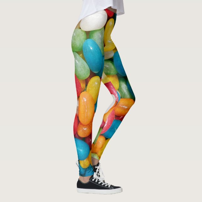 Jelly Bean Candies Colorful Leggings (Rechts)