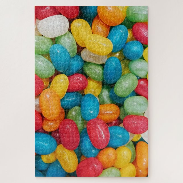 Jelly Bean Candies Colorful Puzzle (Vertikal)