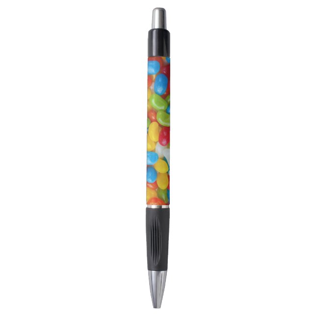 Jelly Bean Candy Custom Ballpoint Pen Kugelschreiber (Vorderseite Vertikal)