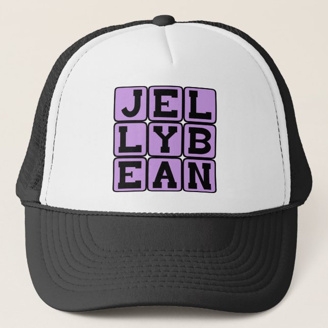 Jelly Bean, Flavored Candy Truckerkappe (Vorderseite)