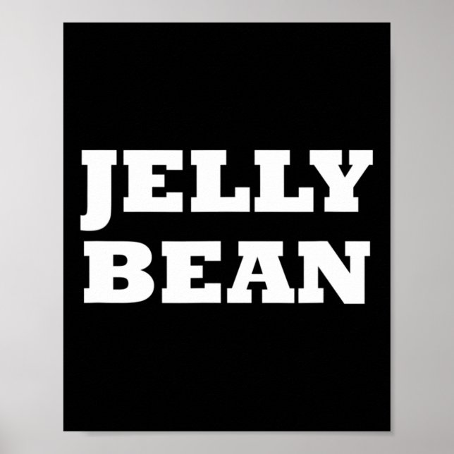Jelly Bean Halloween Easy Costume Niedlich Fun Par Poster (Vorne)
