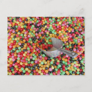 Jelly Bean Heaven Postcard Postkarte