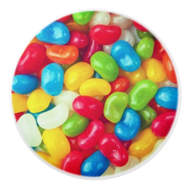 JELLY BEAN KERAMIK KNOB KERAMIKKNAUF (Vorderseite)