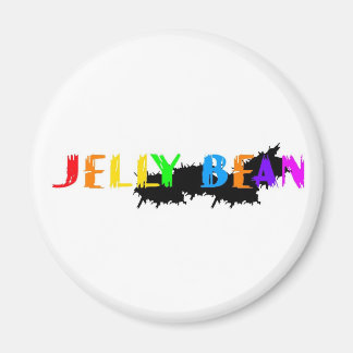 Jelly Bean Logo Magnet