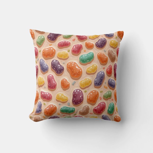 Jelly Bean Pillow Kissen (Vorderseite)