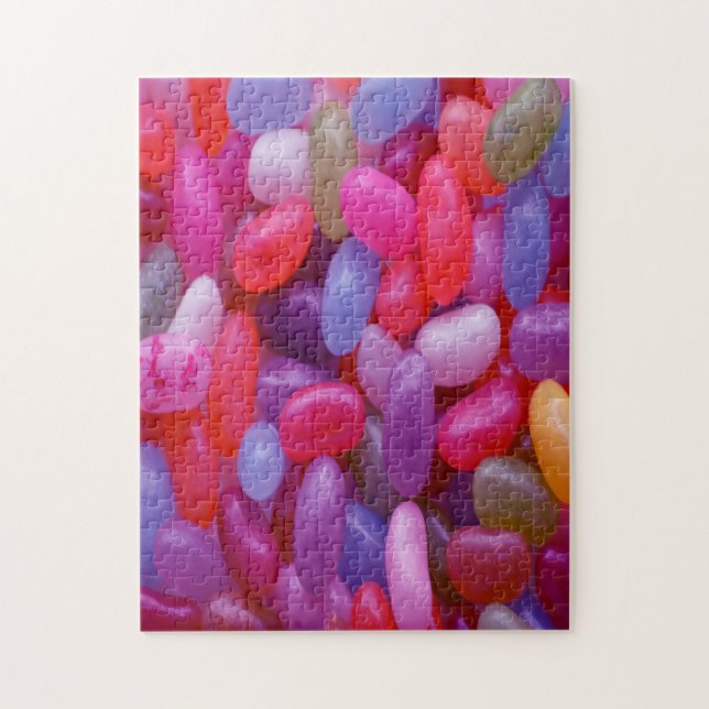 Jelly Bean rosa Puzzle (Vertikal)