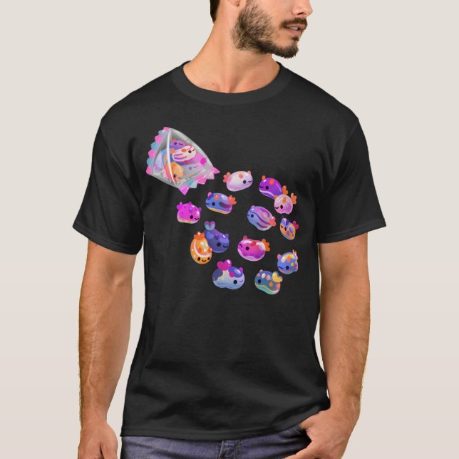 Jelly Bean Sea Slug T-Shirt (Vorderseite)