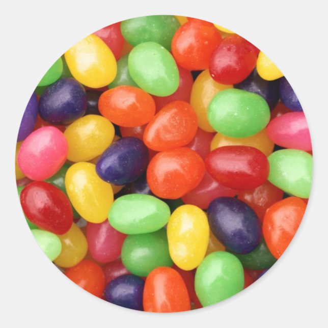 Jelly Bean Sticker (Vorderseite)