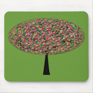 Jelly Bean Tree Mousepad