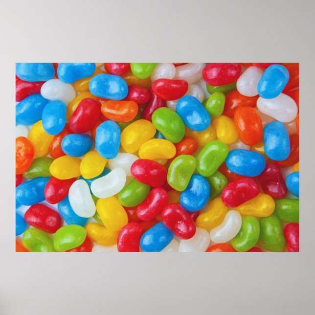 Jelly Beans Art Poster (Vorne)
