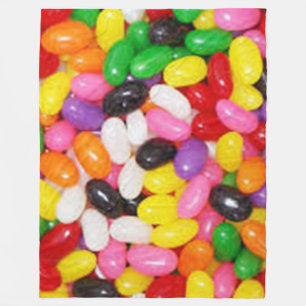 JELLY BEANS Fleece Blanket