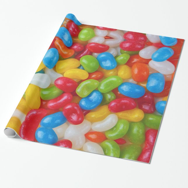 Jelly Beans Wrapping Paper Geschenkpapier (Ungerollt)