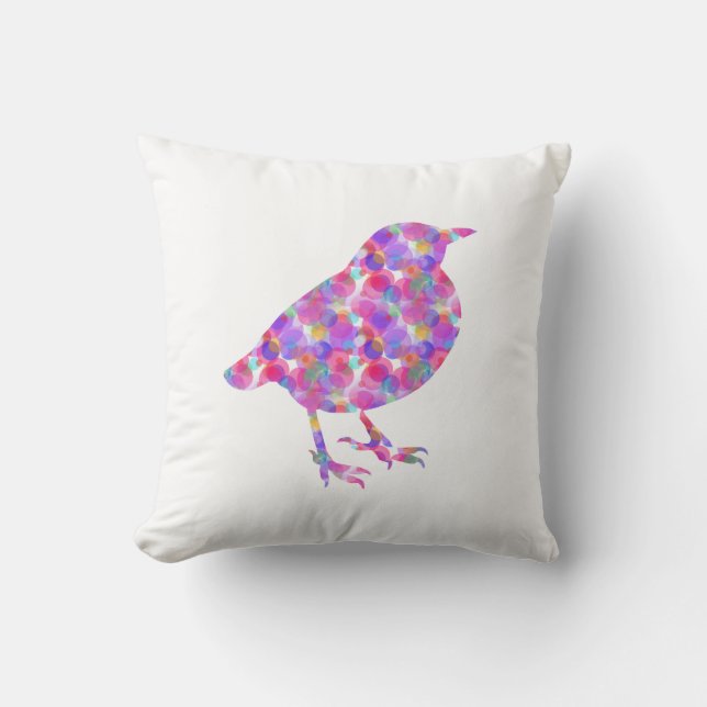 Jelly Bird Pillow Kissen (Vorderseite)