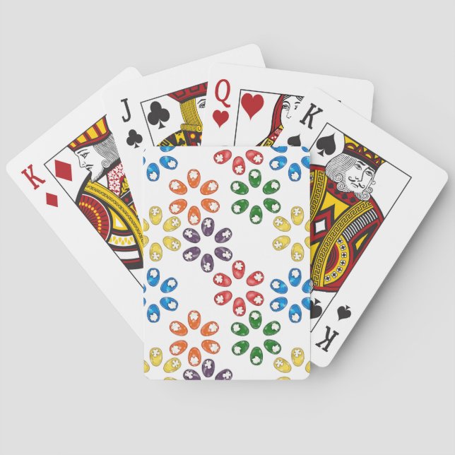 Jelly Deviled Eggs Playing Cards Spielkarten (Rückseite)