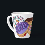 Jelly Donut Milchtasse<br><div class="desc">Jelly Donut Latte Tasse</div>