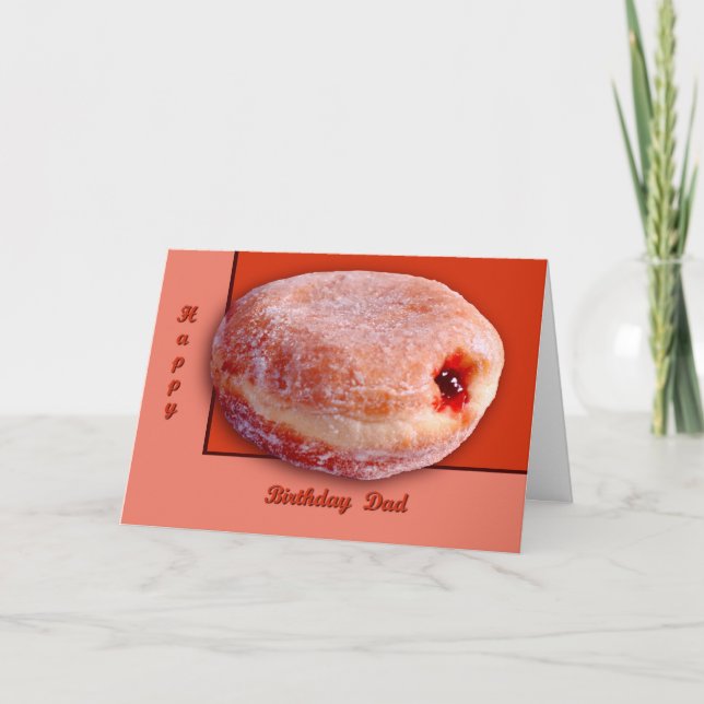 Jelly Fill Donut Karte (Vorderseite)