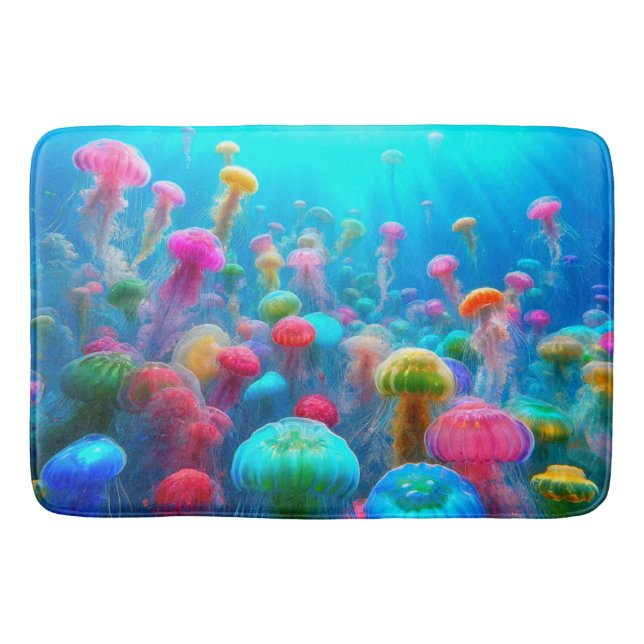 Jelly Fish Badematte (Vorderseite)