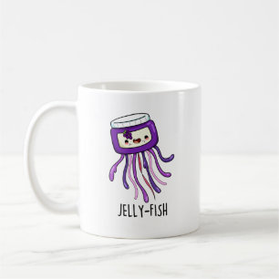 Jelly-fish Funny Jelly Jar Pun Kaffeetasse