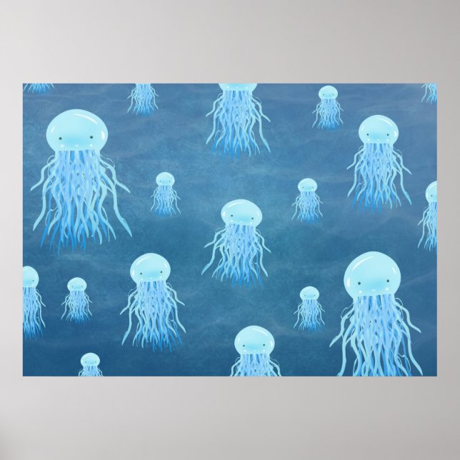 Jelly fish - Plakatdruck Poster (Vorne)