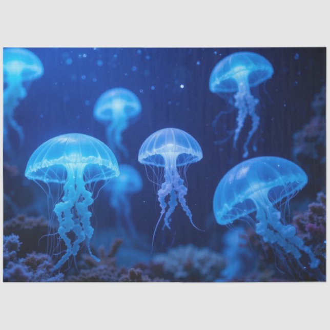 Jelly Fish Tissue/Craft Paper Seidenpapier (Vorderseite)