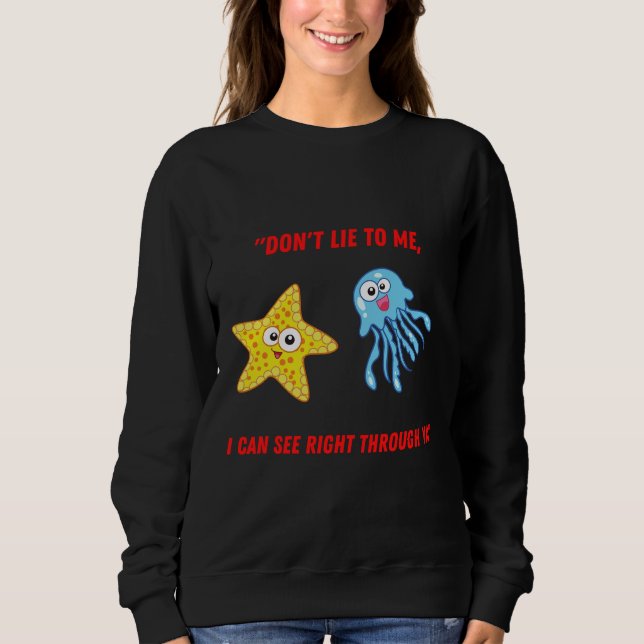 Jelly Fishstar Fish Sweatshirt (Vorderseite)