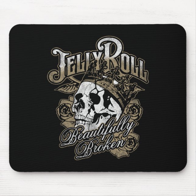 Jelly Roll - Schöner Broken Mousepad (Vorne)