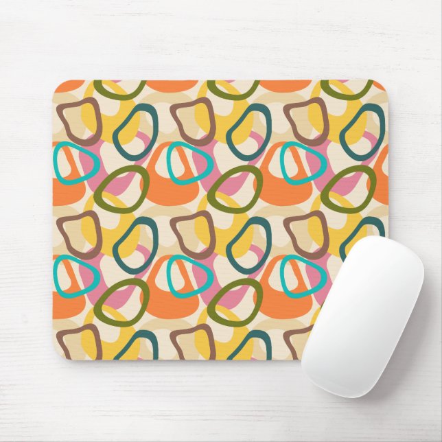 Jelly Squares Mousepad (Mit Mouse)