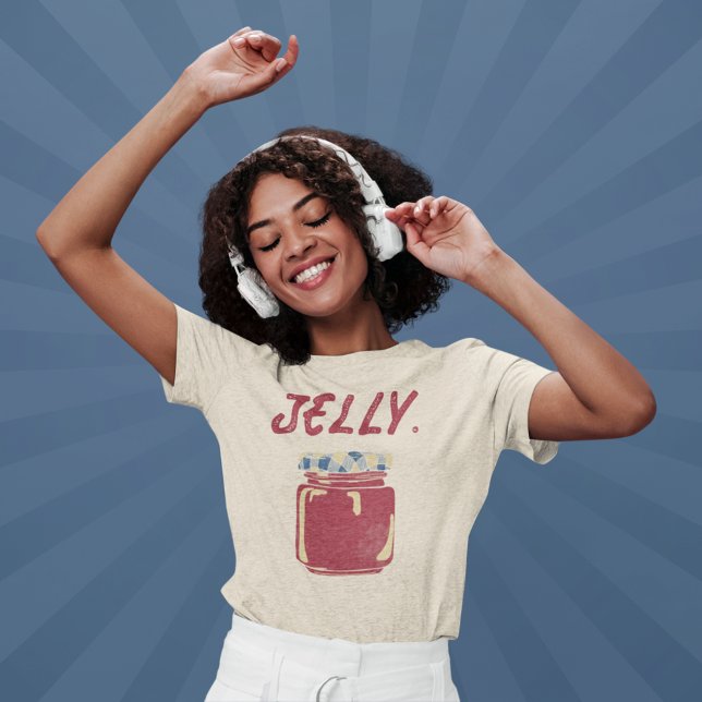 Jelly und Jam Jar Jar Graphic Tri-Blend Shirt (Von Creator hochgeladen)