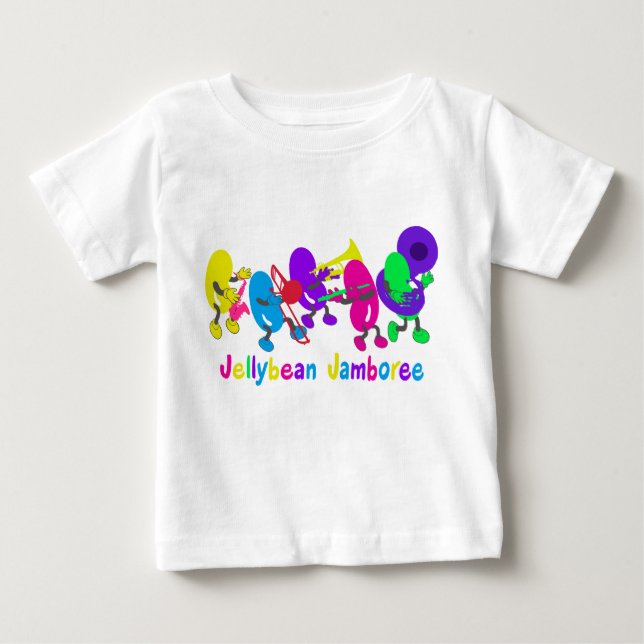 Jellyabohnen Jamboree Baby T-shirt (Vorderseite)